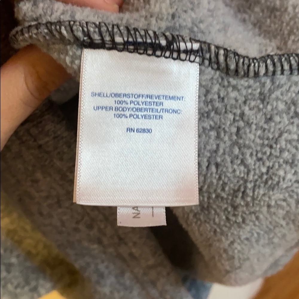 Lands’ End 1/4 zip snap neck sweater - Picture 6 of 7